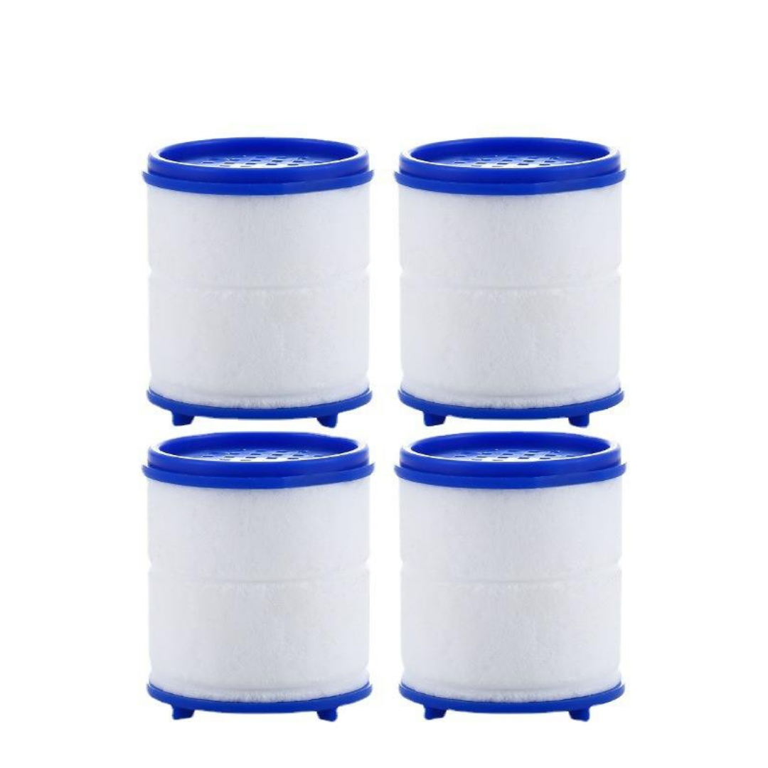 4’lü Filtreli Musluk Ucu Yedek Kartuş Seti – Aktif Karbon Su Filtresi