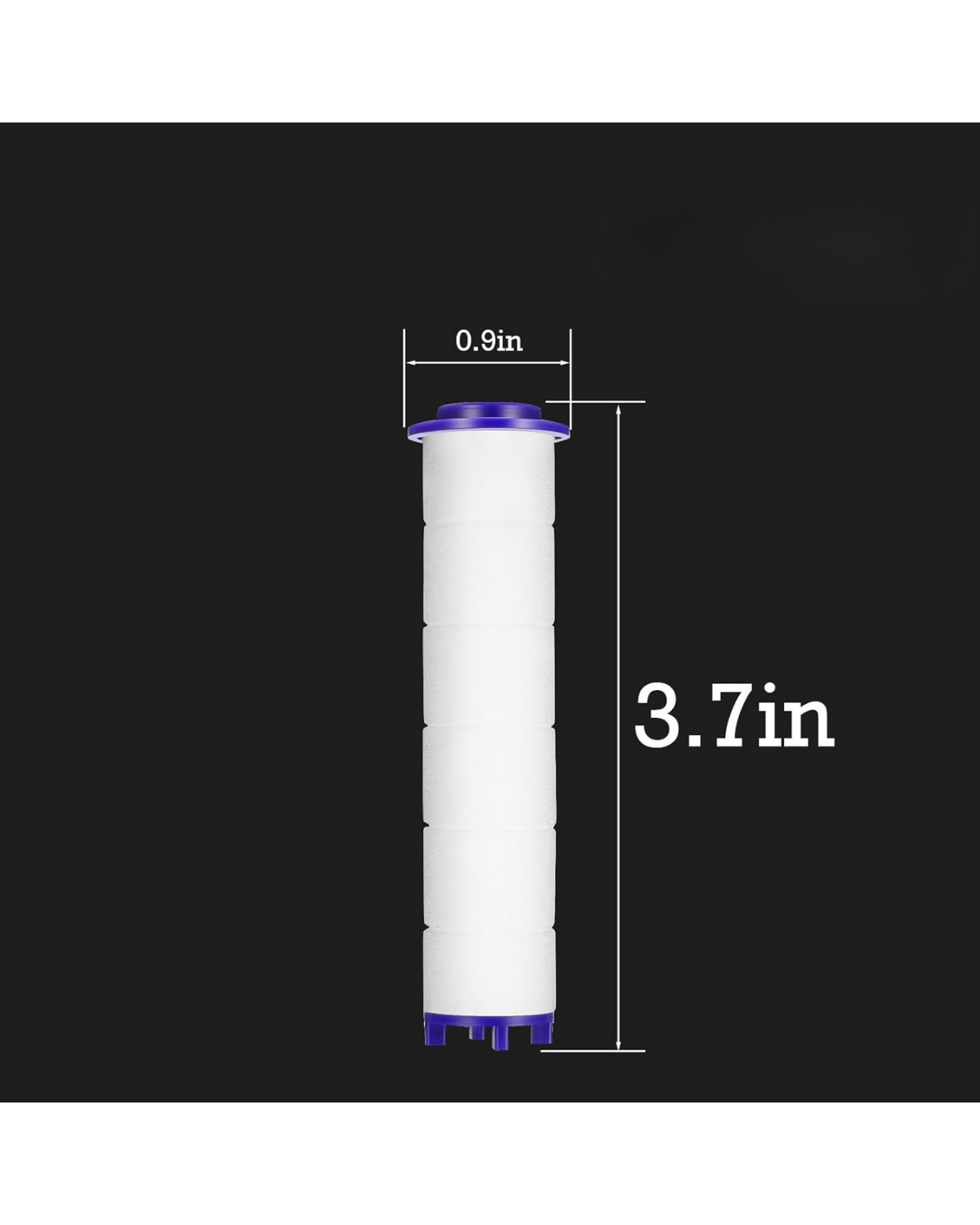 3’lü Yedek Duş Başlığı Filtresi Seti – Kireç ve Tortu Önleyici Kartuş