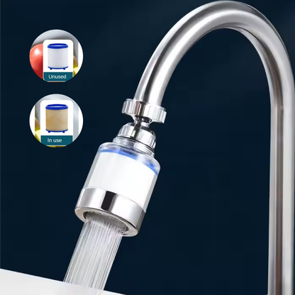 Filtreli Su Arıtmalı Musluk Ucu – Su Tasarruflu & Krom Kaplama
