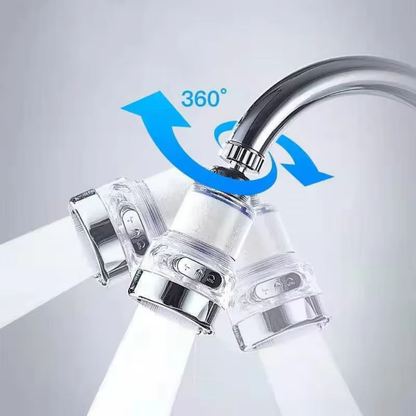 3 Fonksiyonlu Filtreli 360° Döner Musluk Ucu
