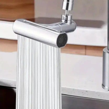 4 Fonksiyonlu Krom Musluk Ucu – 360° Döner